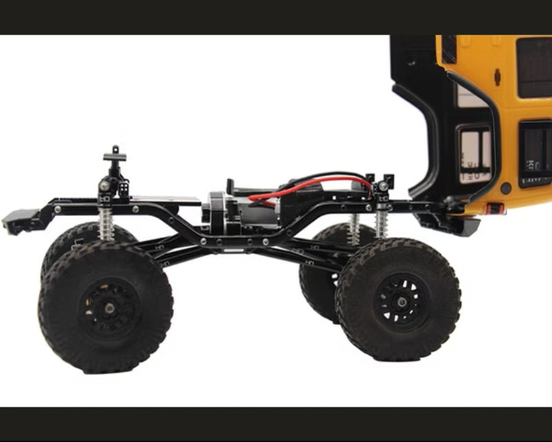 Hot Racing Aluminum High-Clearance 4-Link Suspension Set for Axial SCX24 LWB 133.7mm
