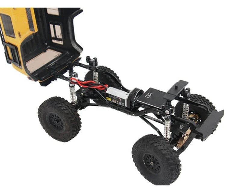 Hot Racing Front Overdrive Rock Crawler Transmission with Hardened Steel Gears for Axial SCX24