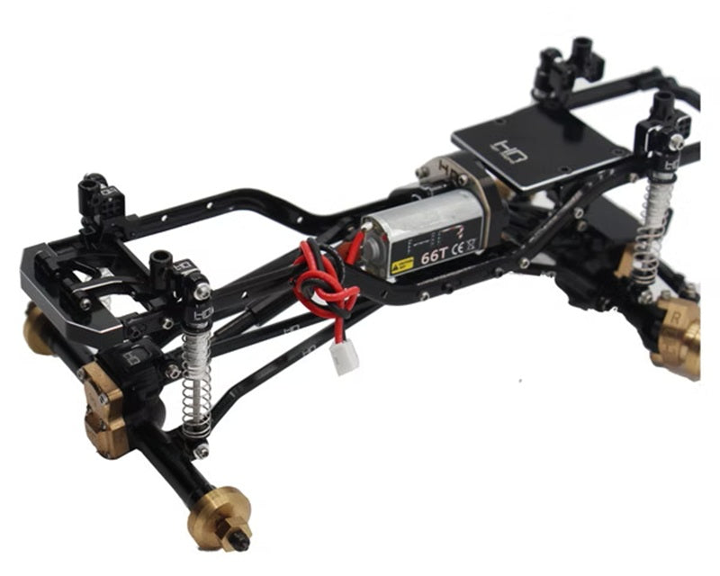 Hot Racing Aluminum Threaded Long-Travel Friction Shocks for Axial SCX24 Micro Crawlers