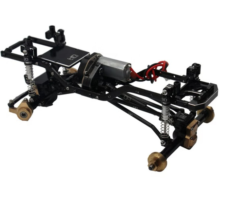 Hot Racing Aluminum Threaded Long-Travel Friction Shocks for Axial SCX24 Micro Crawlers