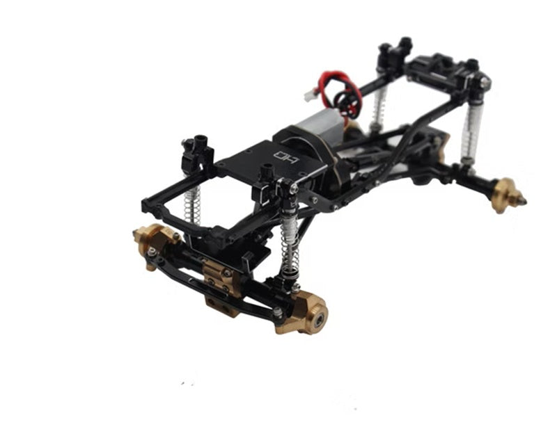 Hot Racing Aluminum Threaded Long-Travel Friction Shocks for Axial SCX24 Micro Crawlers