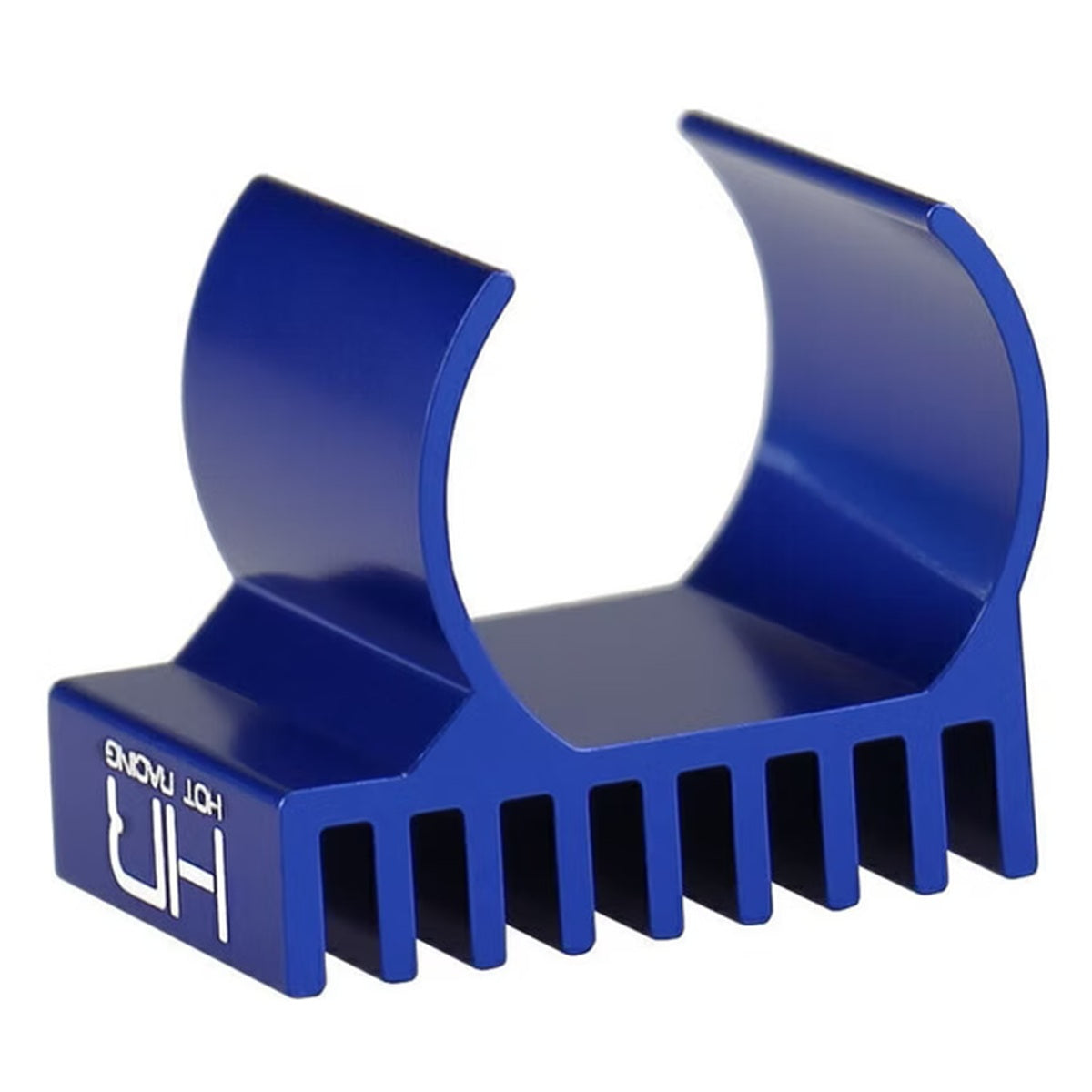 Hot Racing 9-Fin Blue Slide-On Heat Sink for 030 Motor (Axial SCX24)