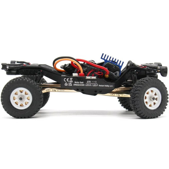 Hot Racing No-Flex Brass 4-Link Upgrade Set for Axial SCX24 LWB