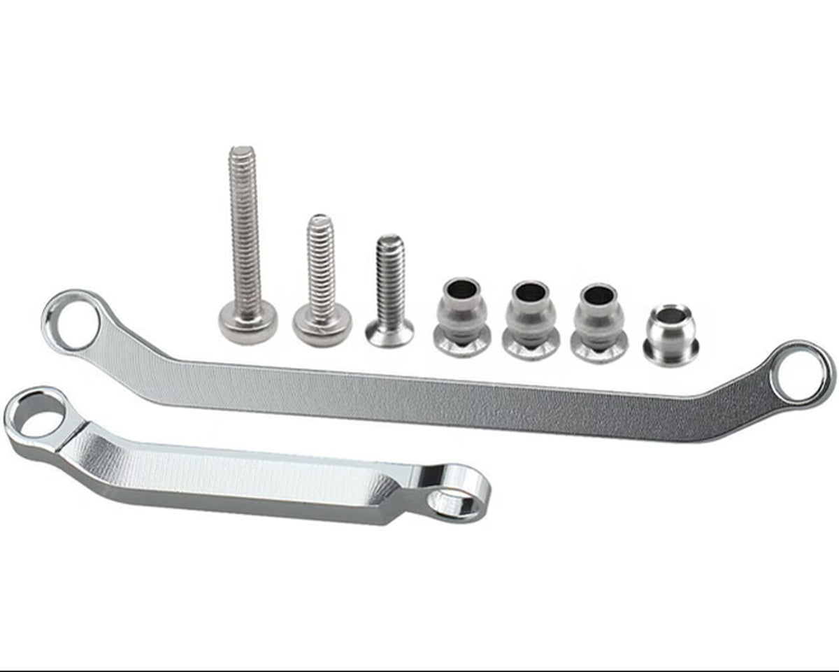 Hot Racing Aluminum T6 Tight-Tolerance Steering Link Set for Axial SCX24