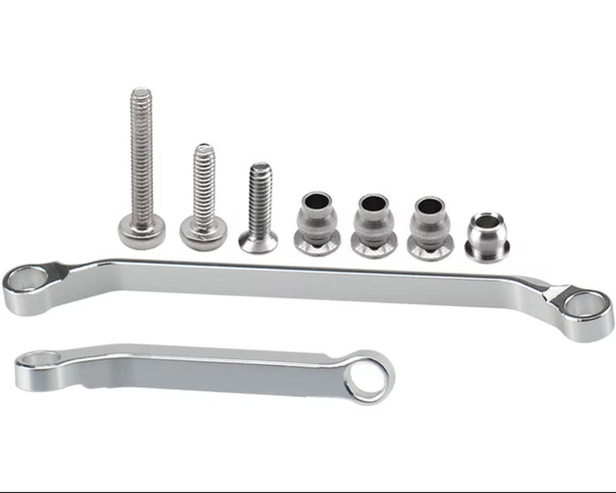 Hot Racing Aluminum T6 Tight-Tolerance Steering Link Set for Axial SCX24