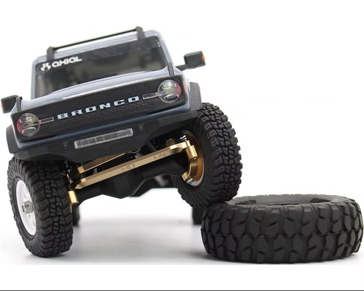Hot Racing Brass Tight-Tolerance Steering Fix Link Set for Axial SCX24