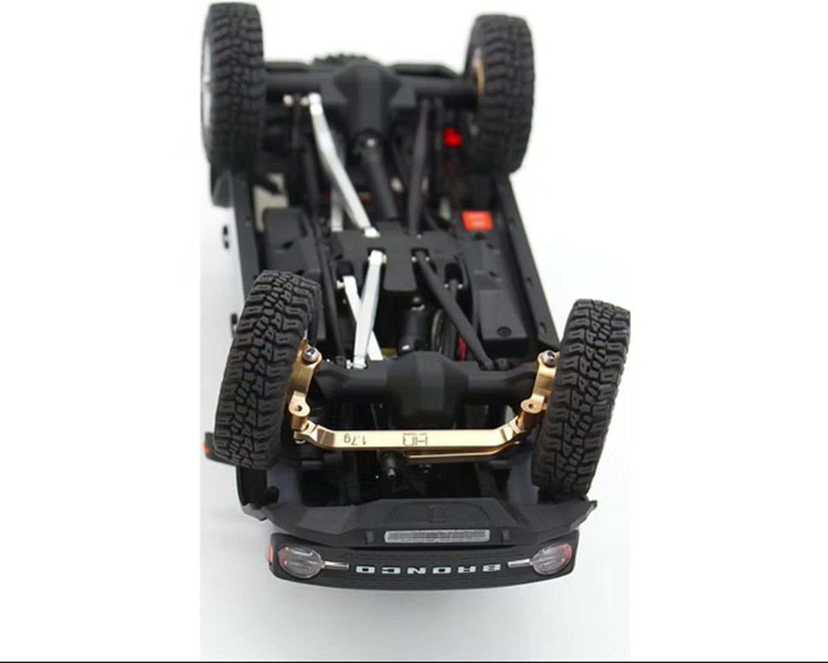 Hot Racing Brass Tight-Tolerance Steering Fix Link Set for Axial SCX24