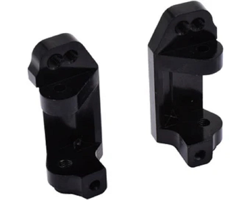 Hot Racing Black Aluminum Multi Mount Caster Blocks TE1901