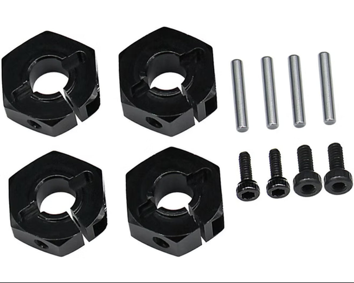 Hot Racing Aluminum 12mm Clamping Wheel Hex Set for Losi 1/10 22S Sprint 2WD