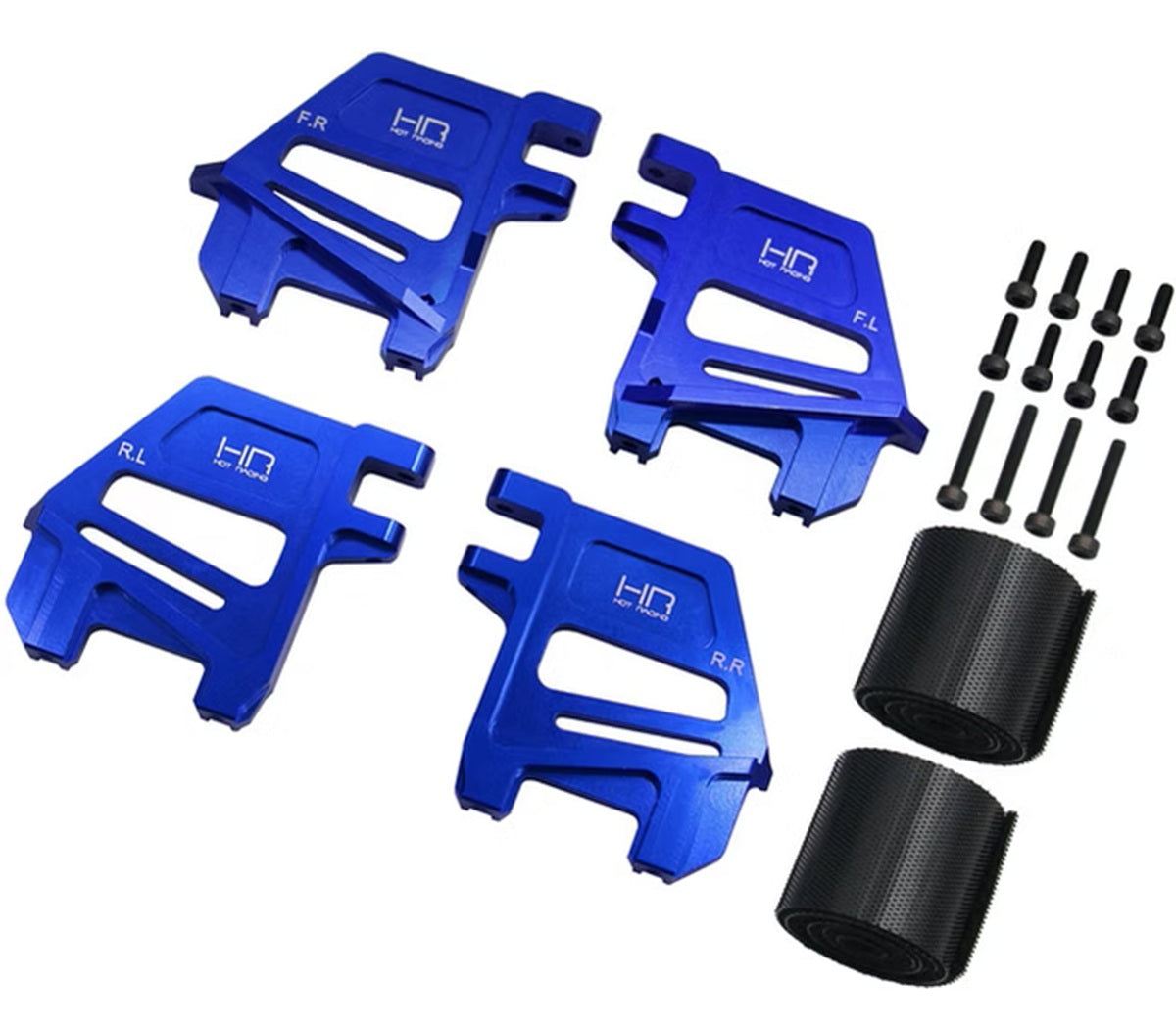 Hot Racing 30mm Tall Aluminum Battery Hold-Down Straps – Traxxas X-Maxx Upgrade