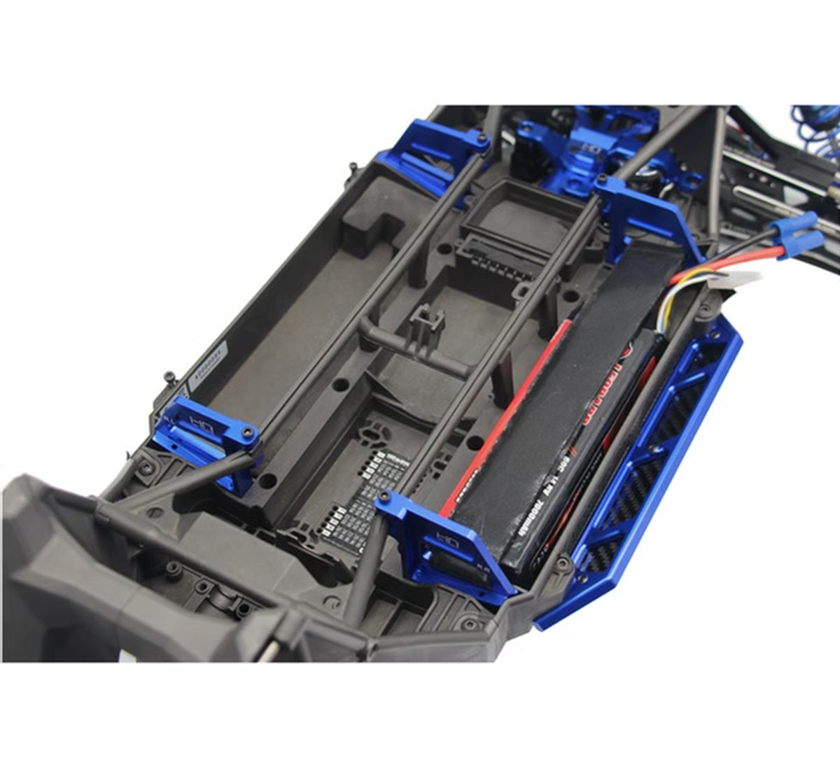 Hot Racing 30mm Tall Aluminum Battery Hold-Down Straps – Traxxas X-Maxx Upgrade