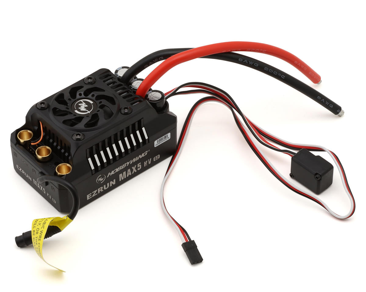 Hobbywing EZRun MAX5 G2 1/5 Scale Waterproof Brushless ESC (250A 6-12S)