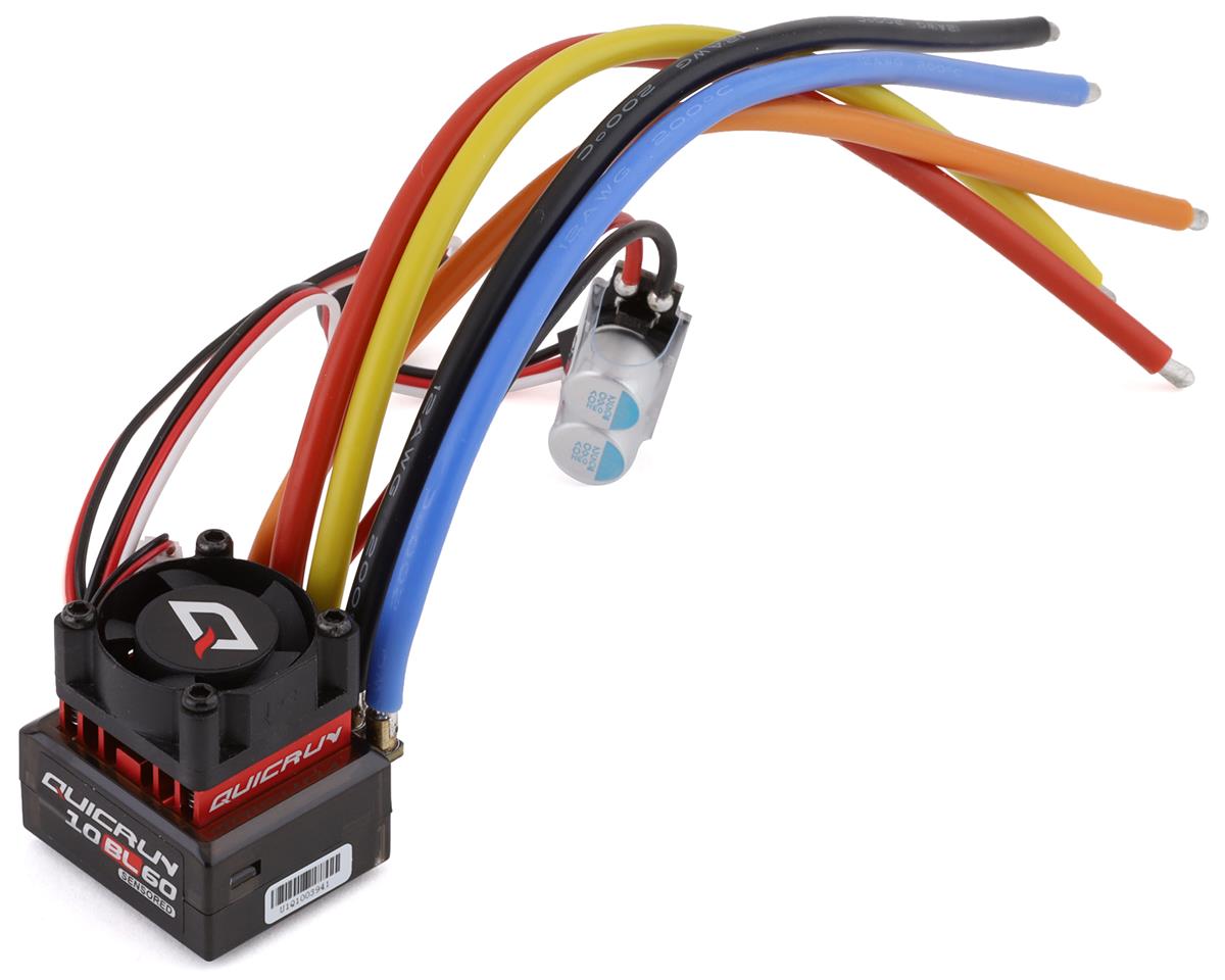 Hobbywing Quicrun 10BL60 Sensored Brushless ESC 1/10 1/12