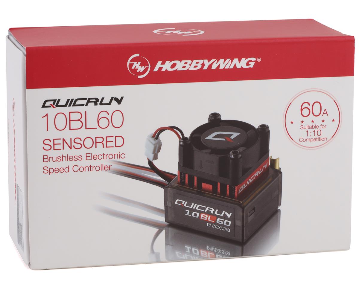 Hobbywing Quicrun 10BL60 Sensored Brushless ESC 1/10 1/12