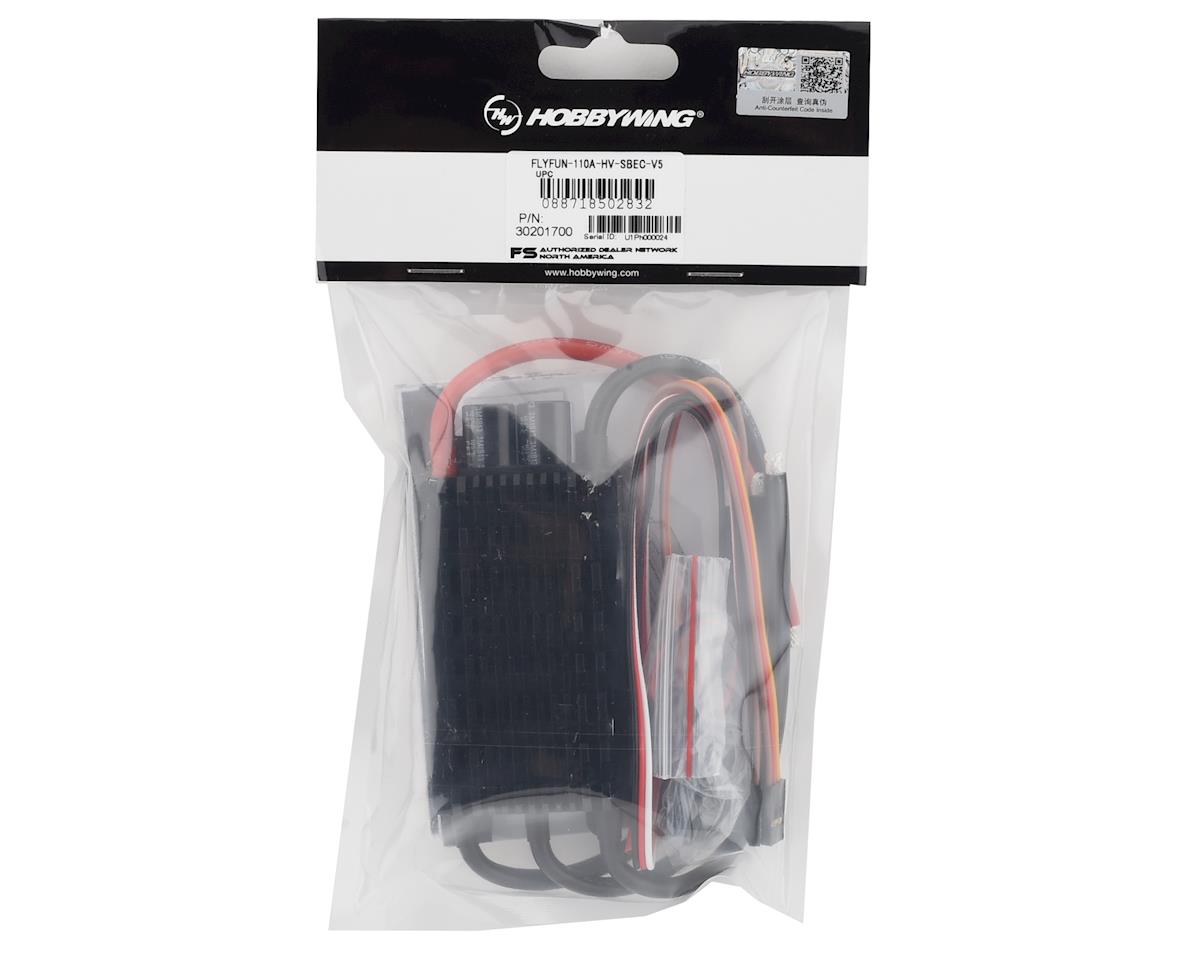 Hobbywing FlyFun 110A HV V5 Brushless ESC (SBEC) 6S 14S