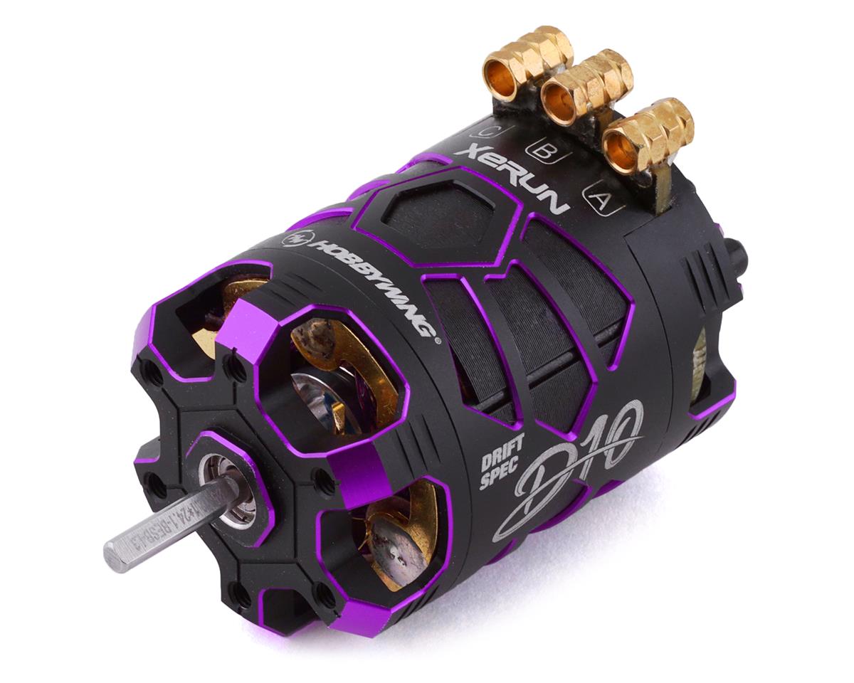 Hobbywing Xerun D10 Drift Brushless Motor 13.5T (Purple)