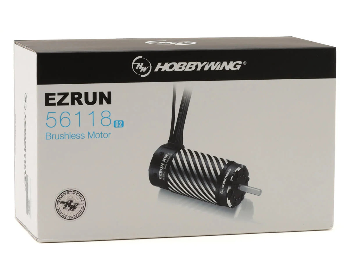 Hobbywing EZRUN 56118SD G2 4-Pole 1/5 Scale Sensorless Brushless Motor 800kV