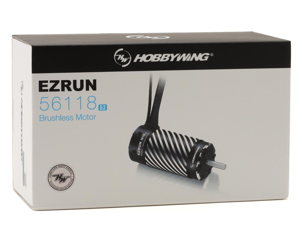 Hobbywing EZRUN 56118SD G2 4-Pole 1/5 Scale Sensorless Brushless Motor 650kV