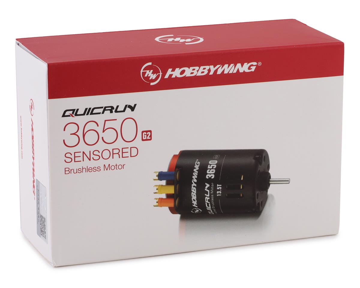 Hobbywing Quicrun 3650 G2 Sensored Brushless Motor 21.5T