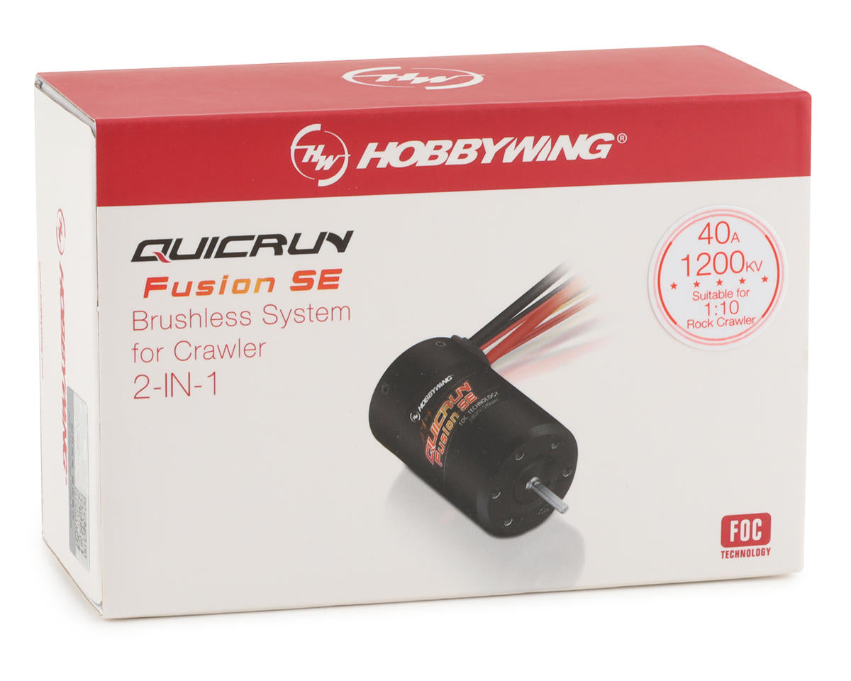 Hobbywing QUICRUN Fusion SE 1200KV for Crawler 540spec