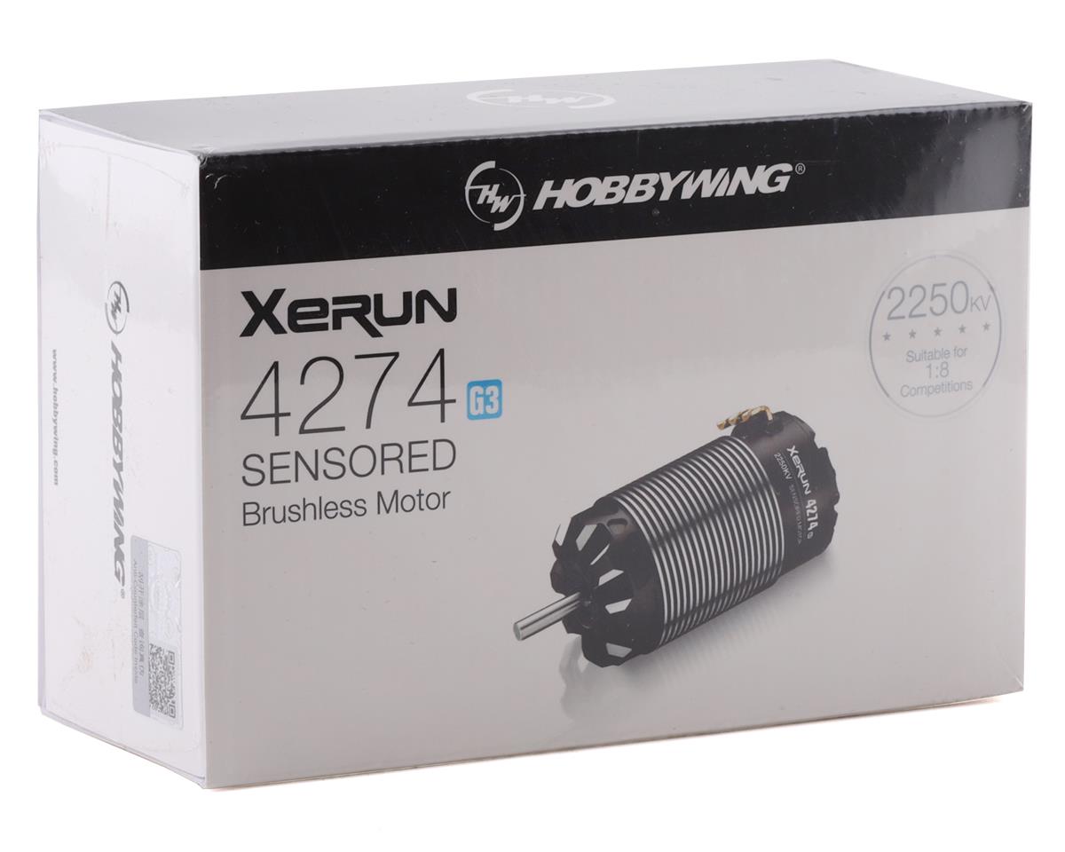 Hobbywing Xerun 4274SD G3 1/8 Scale Sensored Brushless Motor 2250kV