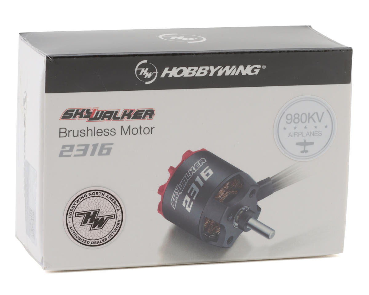 Hobbywing Skywalker 2316SL Brushless Outrunner Motor (980KV) 30415050