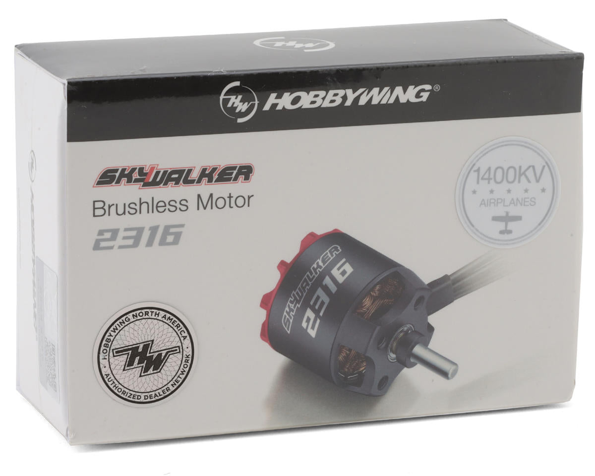 Hobbywing Skywalker 2316SL Brushless Outrunner Motor (1400KV) 30415052