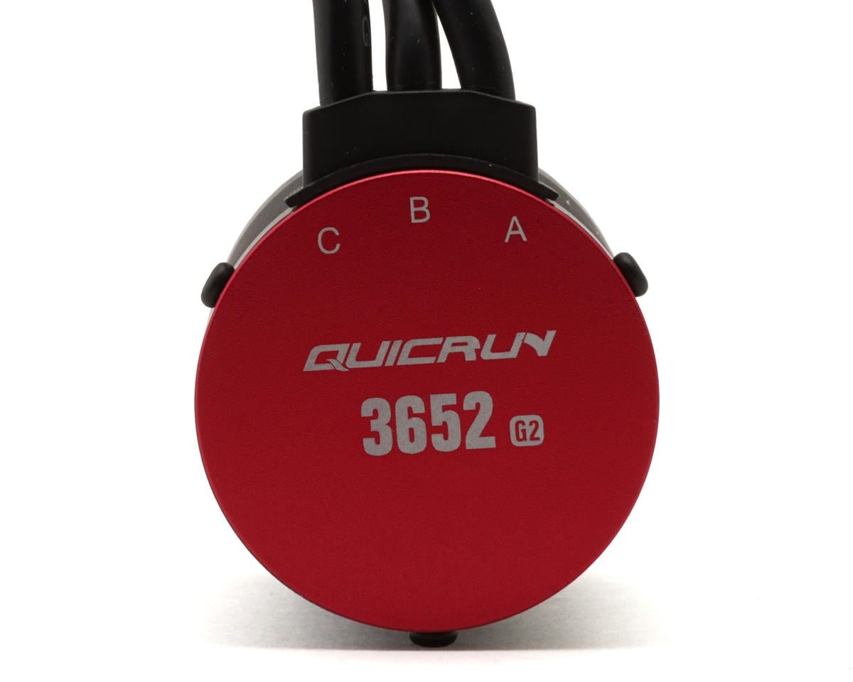 Hobbywing QuicRun 10BL120 G2 Sensorless Brushless ESC 3652SL Motor Combo 4000kV