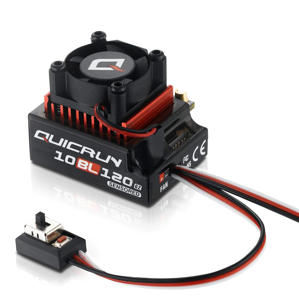 Hobbywing Quicrun 10BL120 Sensored G2 ESC 30125002