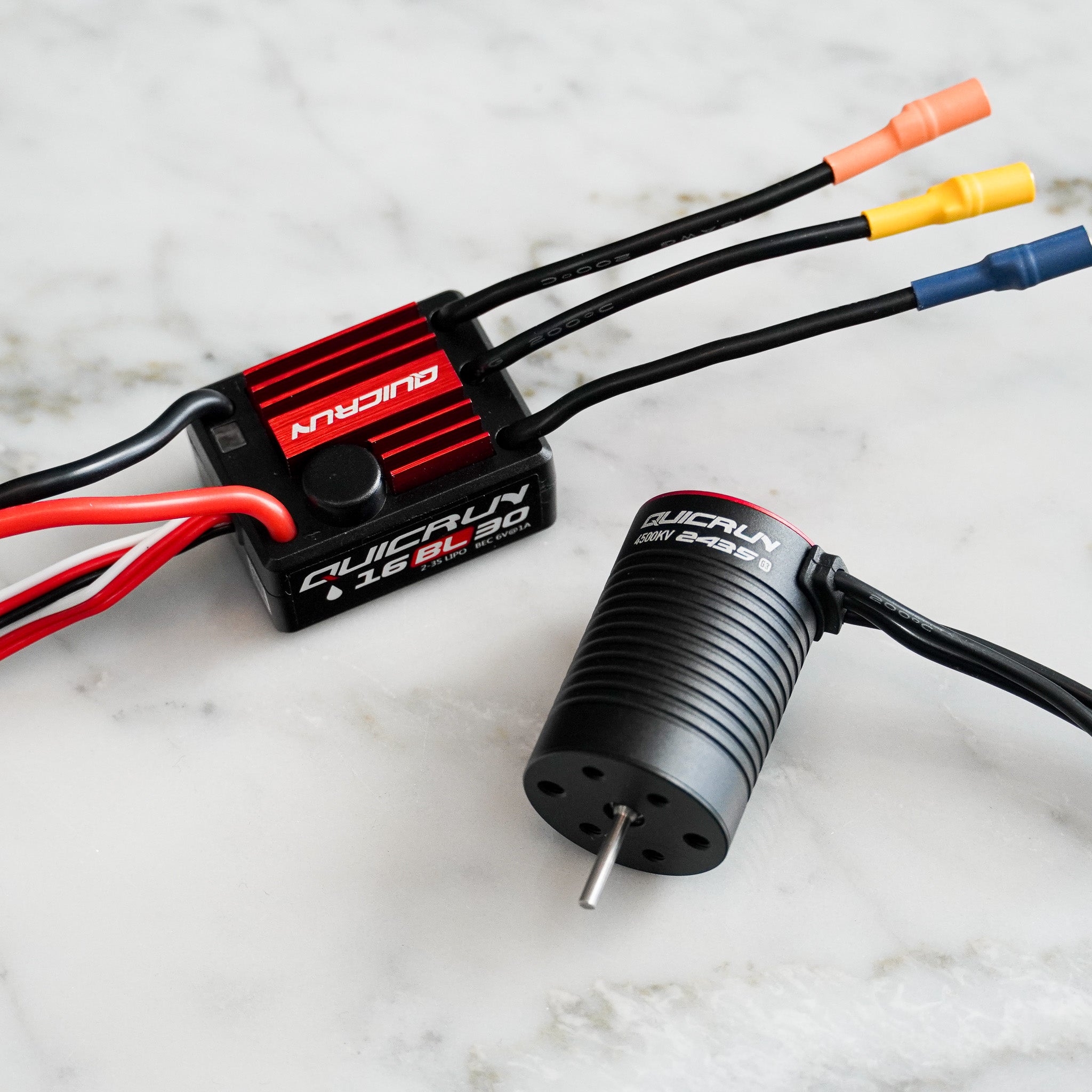 Hobbywing Quicrun 16BL30 ESC + 2435 G3 6500KV Motor 38030001