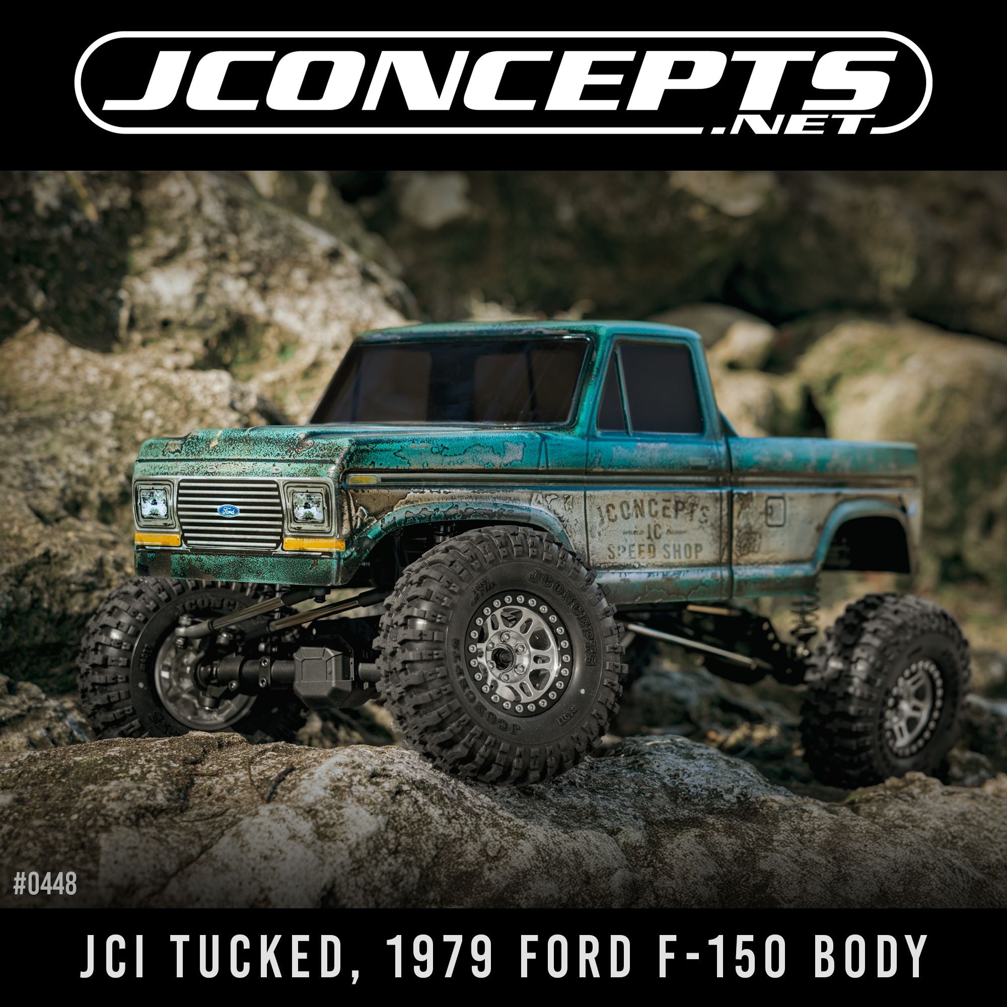 J Concepts JCI Tucked, 1979 Ford F-150 Body 12.3" Wheelbase 0448