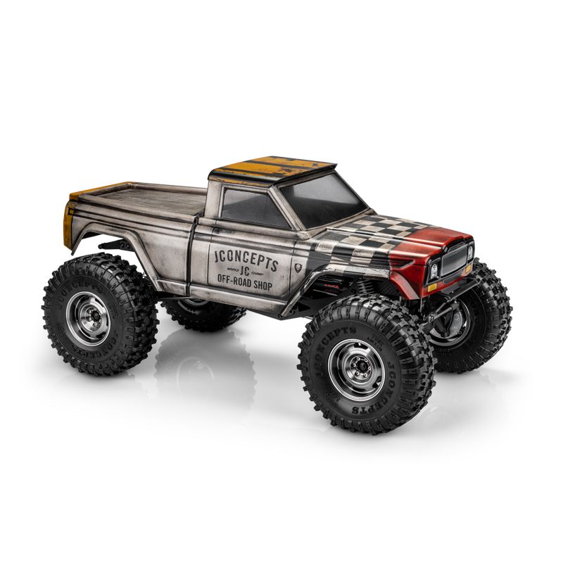 J Concepts Warlord Tucked Body, fits Traxxas TRX-4 Sport, Enduro, Axial, Vanquish 12.3" Wheelbase 0457