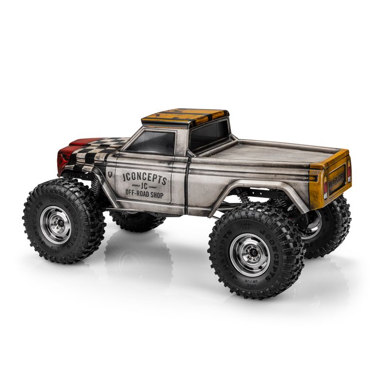 J Concepts Warlord Tucked Body, fits Traxxas TRX-4 Sport, Enduro, Axial, Vanquish 12.3" Wheelbase 0457