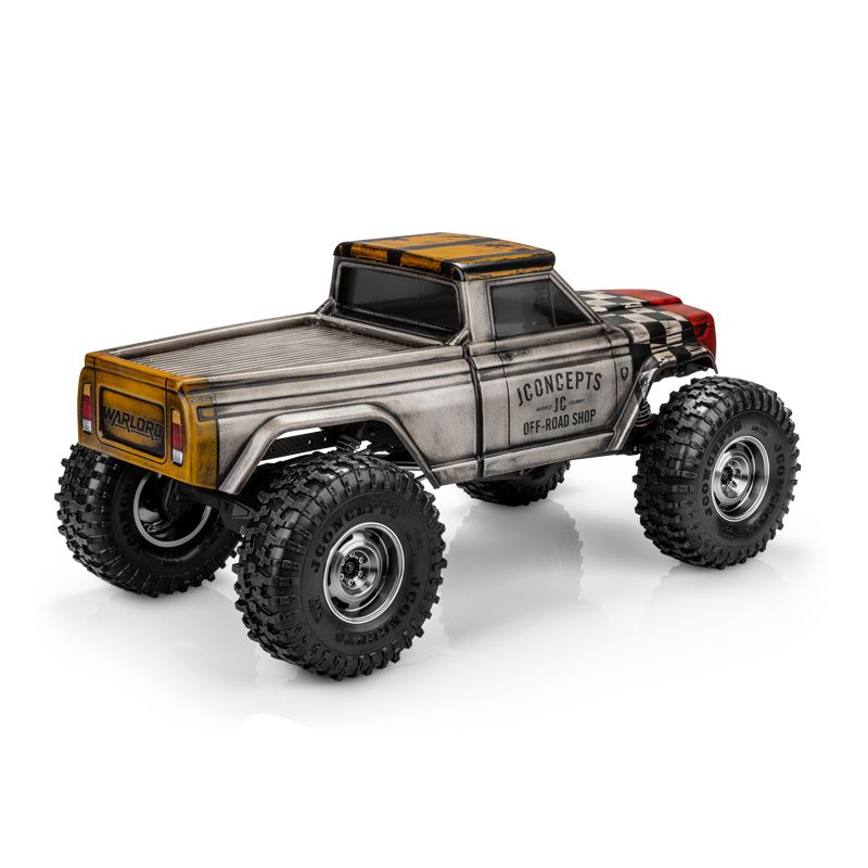 J Concepts Warlord Tucked Body, fits Traxxas TRX-4 Sport, Enduro, Axial, Vanquish 12.3" Wheelbase 0457