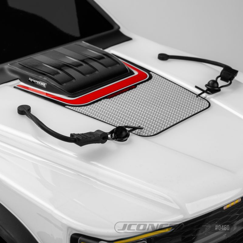 J Concepts 2023 Ford Raptor Body with JC #5131 Body Mount Assembly 0460