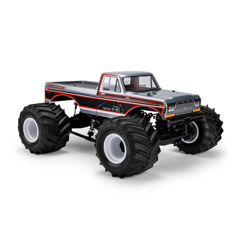 J Concepts 1979 Ford F-250 MT, Single Cab Clear Body, 7" Width & 13" Wheelbase 0481