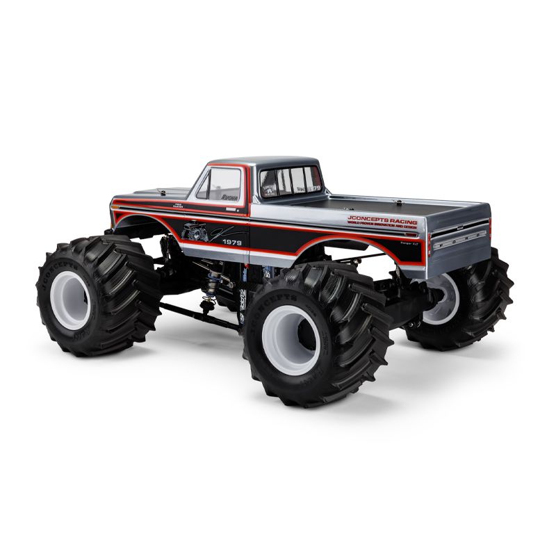 J Concepts 1979 Ford F-250 MT, Single Cab Clear Body, 7" Width & 13" Wheelbase 0481