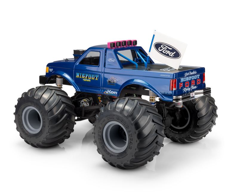 J Concepts BIGFOOT 4 Louisville, 1990 Ford F-250 Clear Body Set 0610