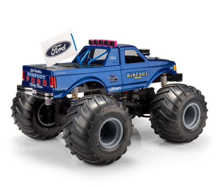 J Concepts BIGFOOT 4 Louisville, 1990 Ford F-250 Clear Body Set 0610