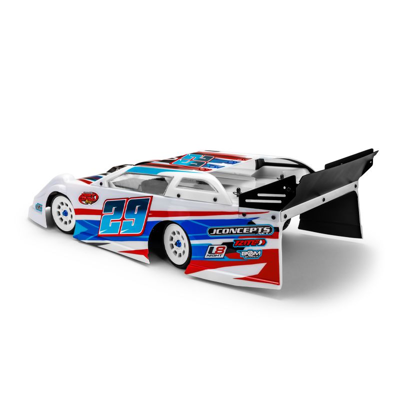 J Concepts L8 Night G3 Speedway Body, Decked, with Rear Spoiler 0611L