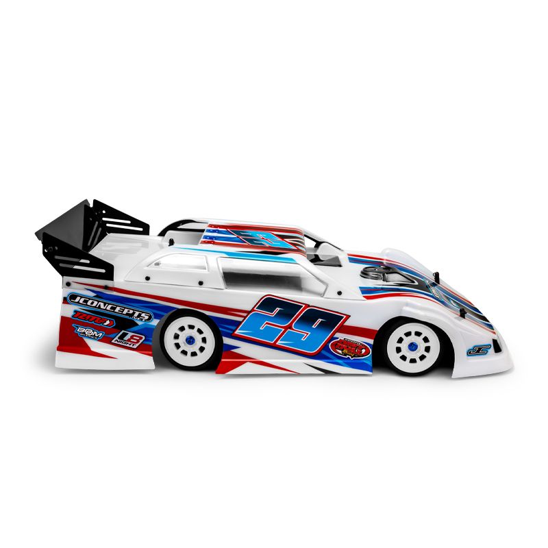 J Concepts L8 Night G3 Speedway Body, Decked, with Rear Spoiler 0611L