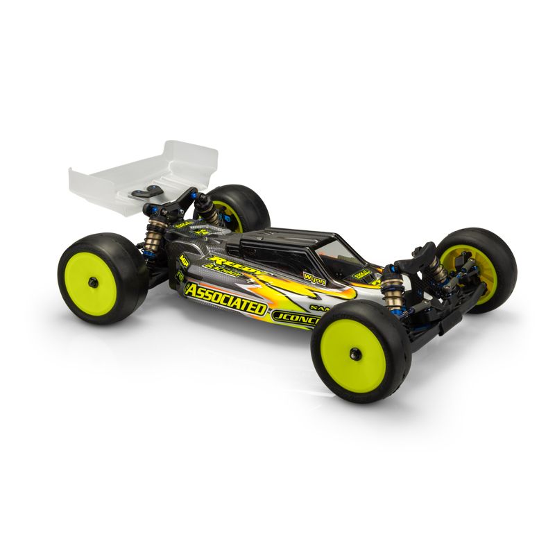 J Concepts F2 - RC10B7 Body w/ Carpet/ Turf/Dirt Wing, Light-Weight 0614L