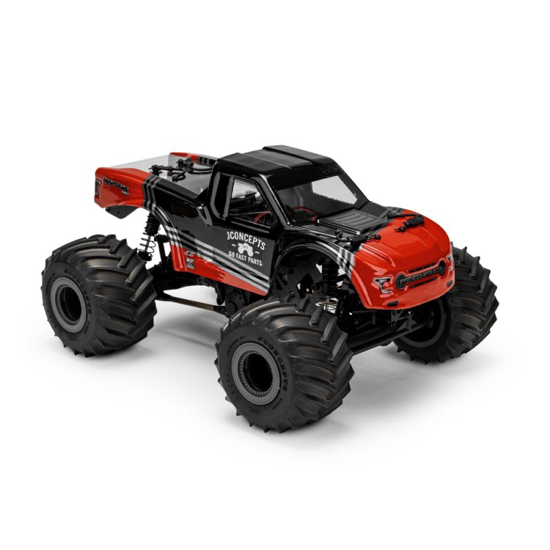 J Concepts 2020 Ford Raptor Body, Fits Mini LMT, Includes JC #5230 Body Mounts 0625