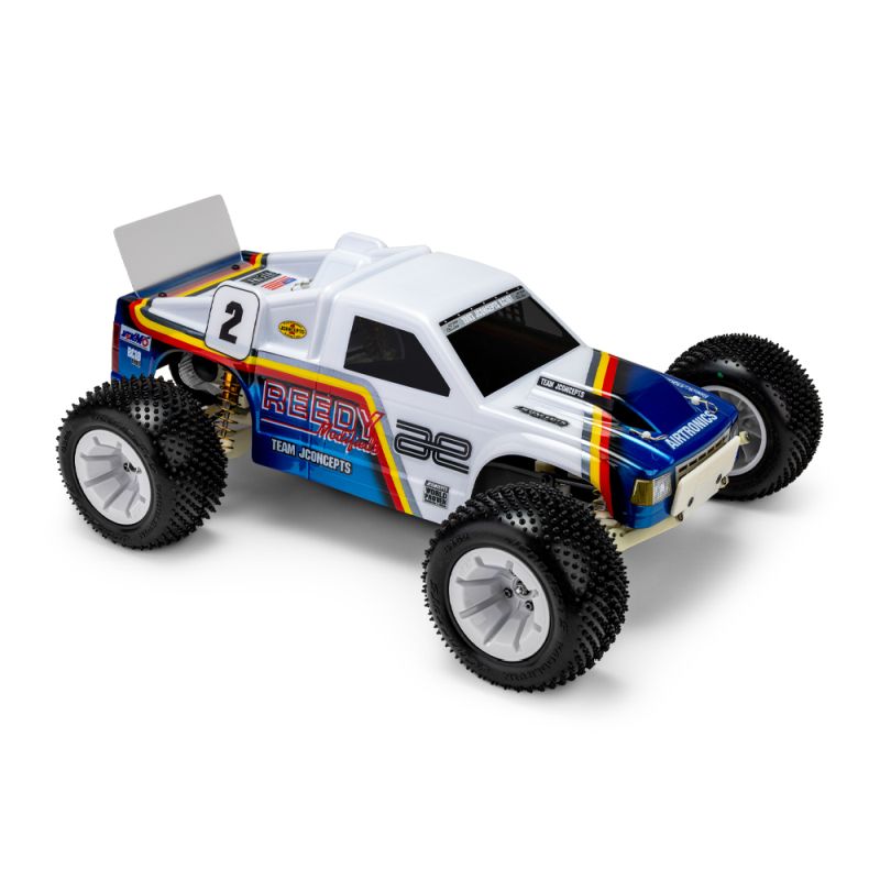 J Concepts RC10T body only "1993 Winter Champs" (narrow) 0660