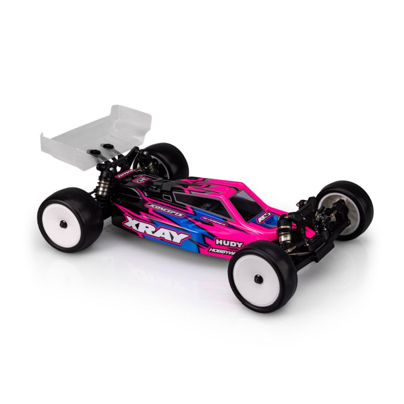 J Concepts F2 - XRAY XB2 2025 Body, w/ Carpet / Turf / Dirt Wing 0690
