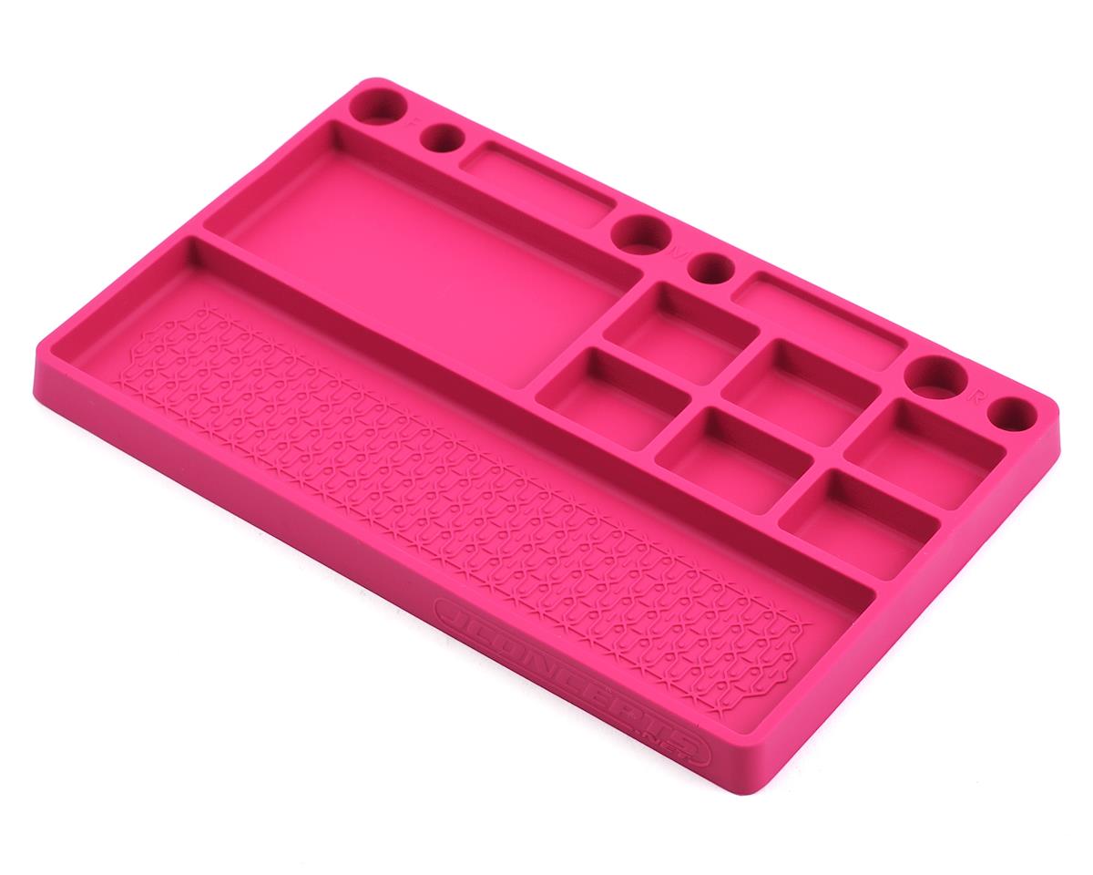 J Concepts JConcepts Parts Tray Rubber Material - Pink