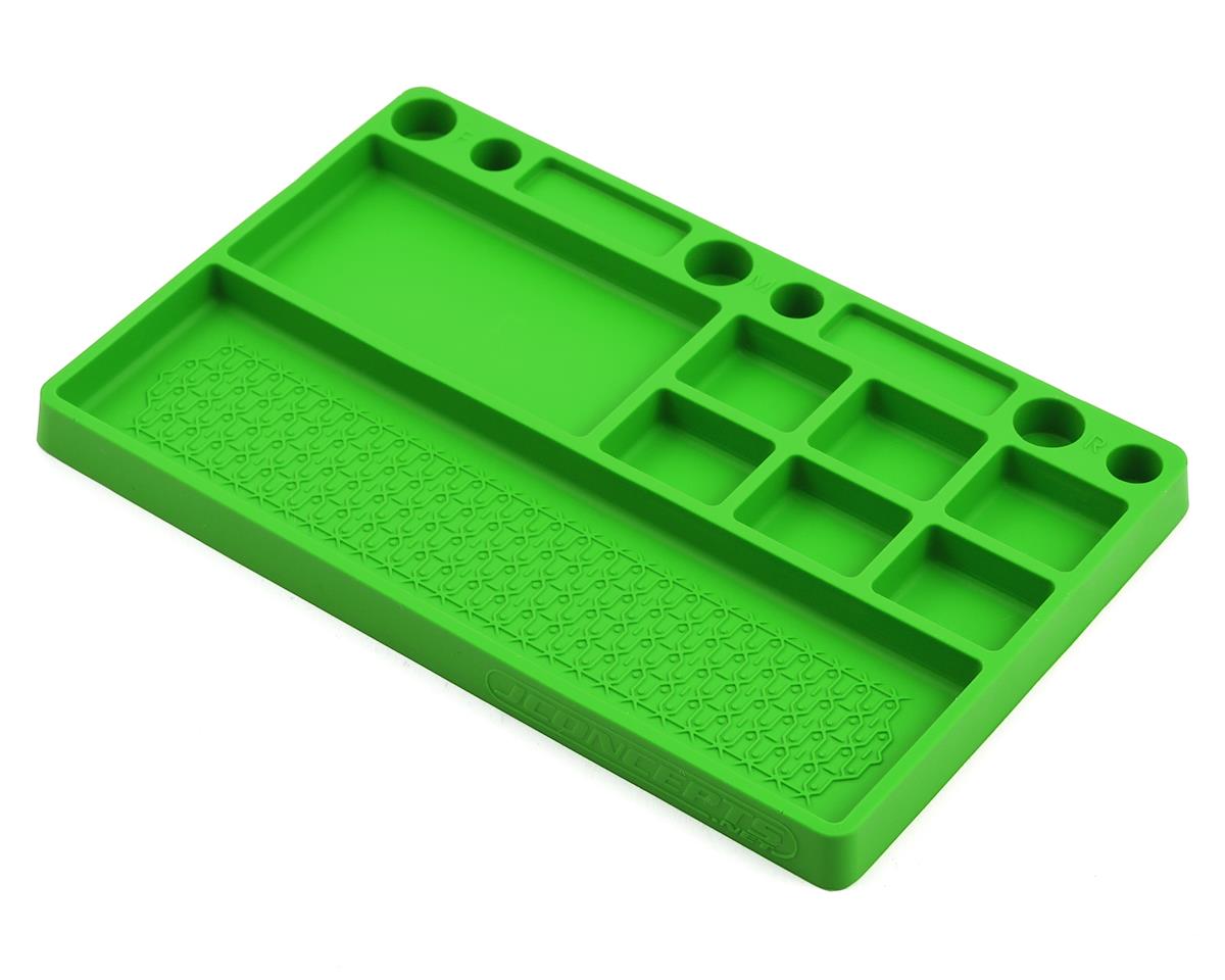 J Concepts Rubber Parts Tray - Green