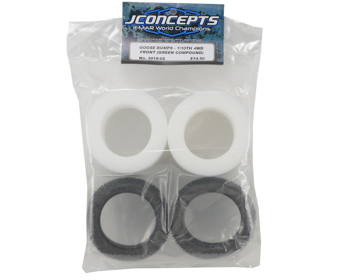 J Concepts Goose Bumps Tires Green 2.2 4WD Front