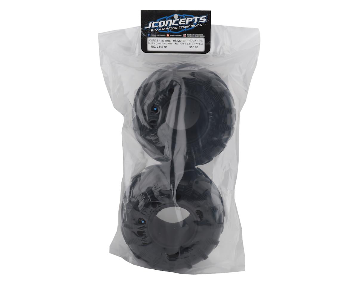 J Concepts Monster Truck Tire - Blue Compound