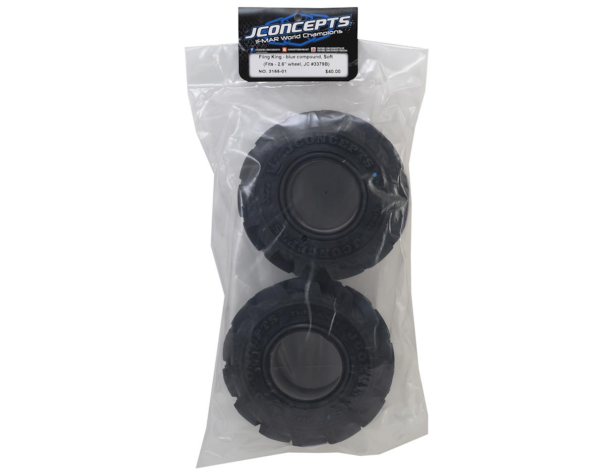 J Concepts Fling King Mega Truck Tire (2) - Blue Compound